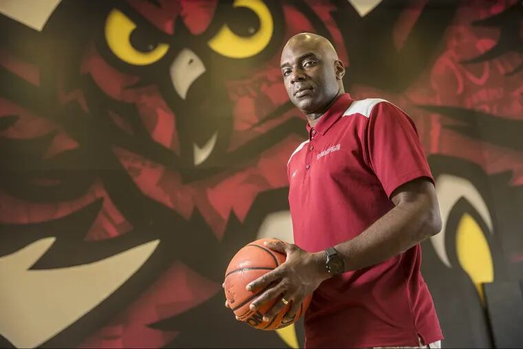 Aaron McKie, one-time Temple basketball player and assistant coach, now head coach-in-waiting.