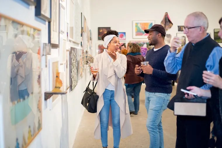 Nonprofit InLiquid's annual silent auction will be held Saturday, Feb. 2. Peruse 200-plus works of contemporary art, design, craft, and more.