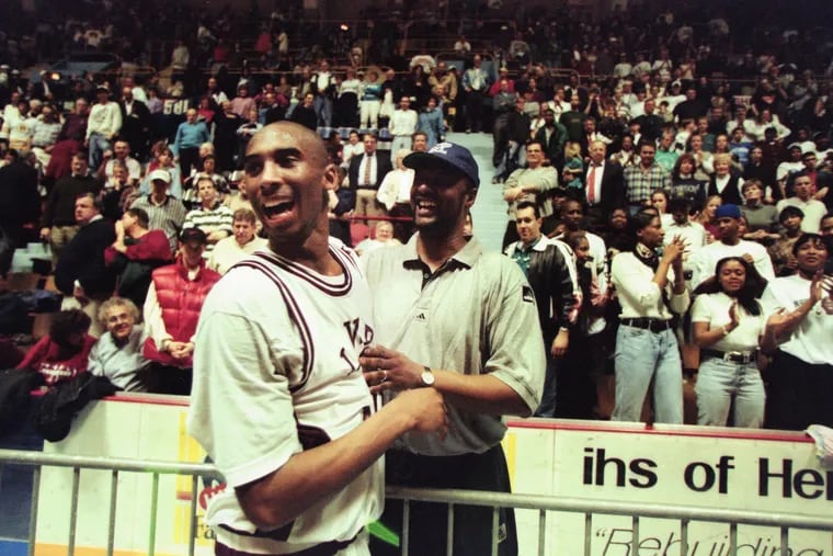 Lower Merion's Kobe Bryant in a 1996 game.