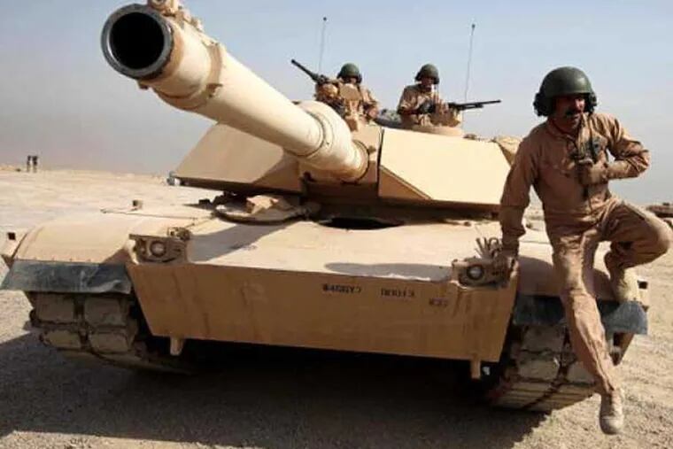 An Abrams tank. Vangent, the company that won a $28 million contract to run customer contact centers  -- fielding ACA questions via telephone, mail, email and web chats -- is a subsidiary of General Dynamics, a company best known for making submarines, Abrams tanks and ammunition.