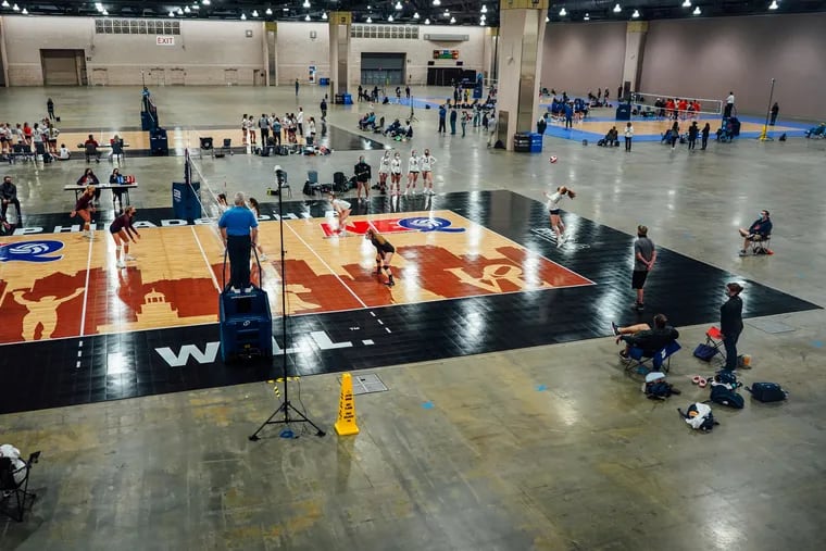Philadelphia hosted East Coast Volleyball’s 2021 Northeast Volleyball Qualifier tournament in late March and early April. It was the first major event held at the Pennsylvania Convention Center in over a year.