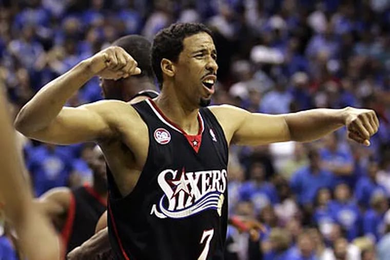 The Sixers' Andre Miller is now an unrestricted free agent. (AP)