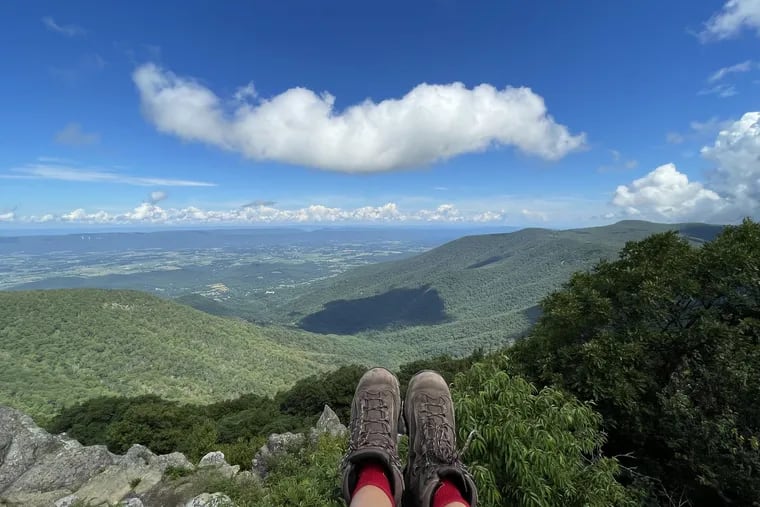 A view from Shenandoah National Park.