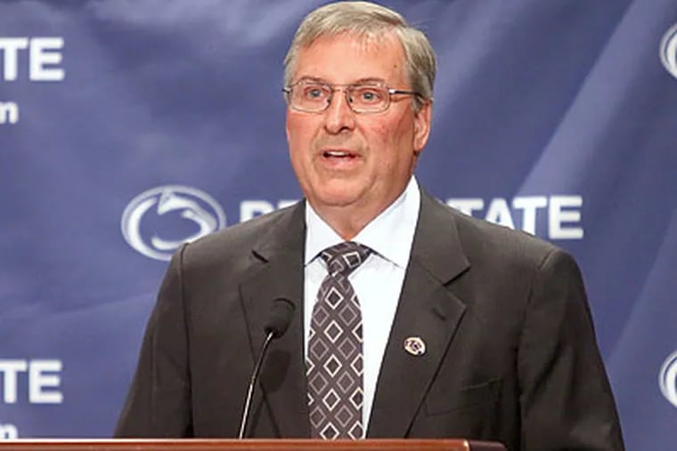 Terry Pegula gave $88 million to Penn State to fund new ice hockey programs. (Christoperh Weddle/Centre Daily Times/AP)