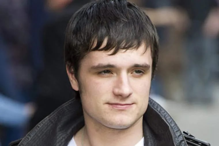 Josh Hutcherson became the youngest recipient of GLAAD's Vanguard Award for his work on the anti-bullying campaign Straight But Not Arrow. (AP Photo)