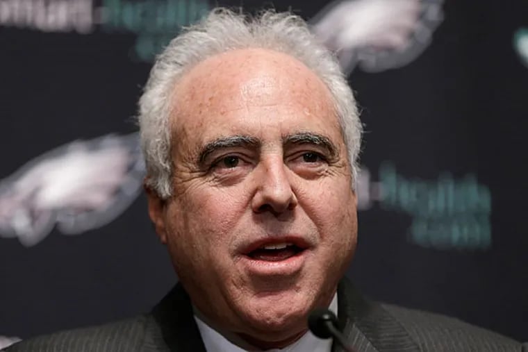 Eagles owner Jeffrey Lurie. (Matt Rourke/AP)