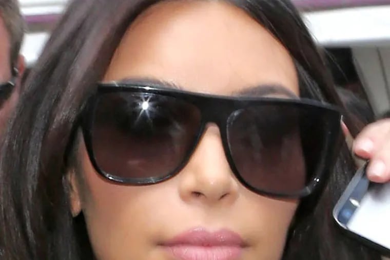 Kim Kardashian is in France for her wedding prep.