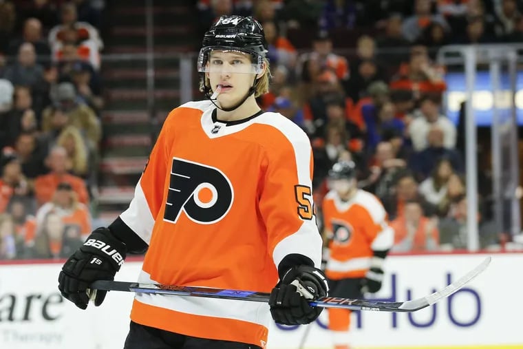 Oskar Lindblom expects the Flyers' first three lines to be impressive.