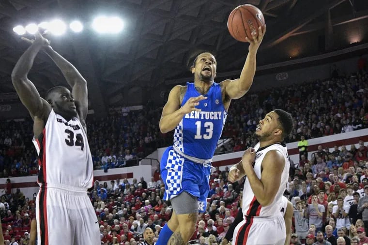 The Philadelphia 76ers signed former Kentucky Wildcats point guard Isaiah Briscoe as an undrafted free agent.