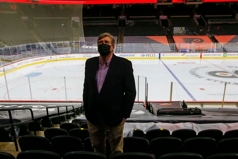 Wells Fargo Center general manager Phil Laws is expecting a surge of energy when Flyers fans are allowed to come to a home game for the first time in nearly a year. Whether that energy is positive or negative largely depends on what's happening on the ice.