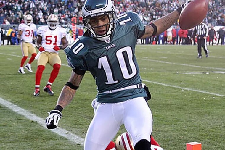 The Eagles drafted DeSean Jackson with the 49th overall pick in the 2008 NFL Draft. (Yong Kim/Staff Photographer)