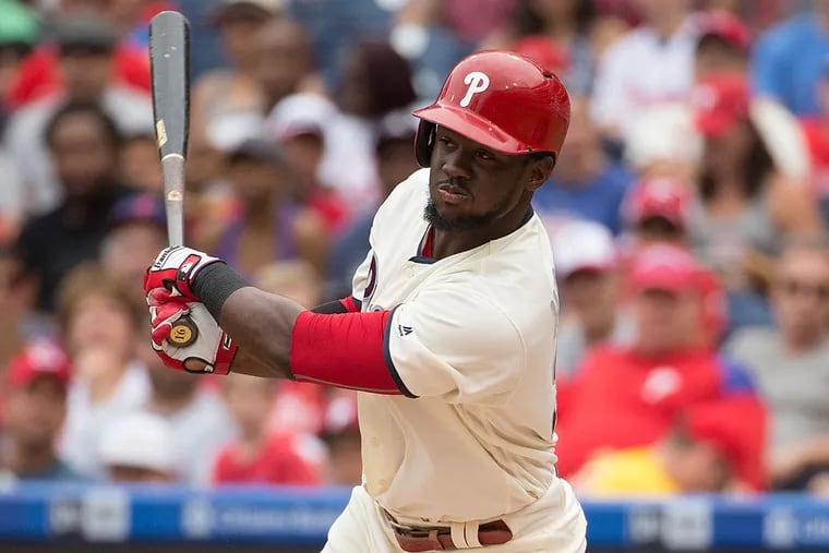 Odubel Herrera has not been as patient at the plate recently as he was earlier in the season.