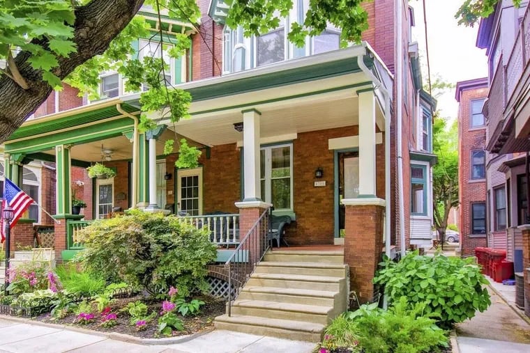 The six-bedroom Victorian in University City, on the market for $669,000, was largely rehabbed by its owner.