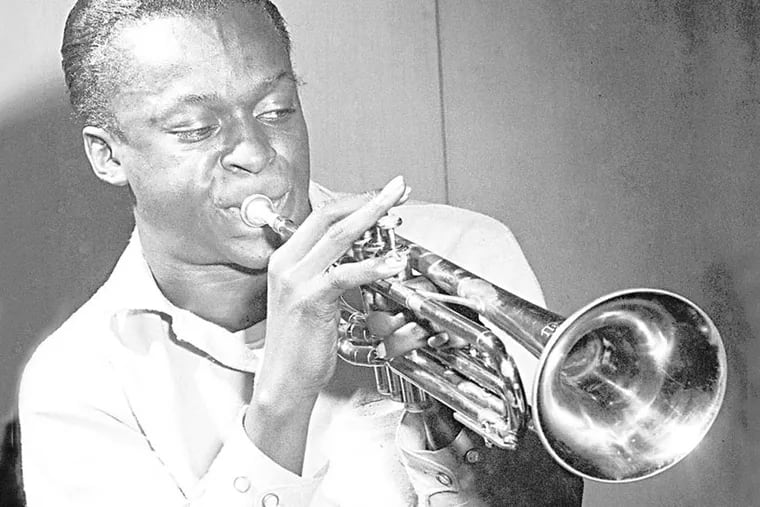 Miles Davis photographed by William “PoPsie” Randolph, from Ben Yagoda’s “The B Side: The Death of Tin Pan Alley and the Rebirth of the Great American Song”
