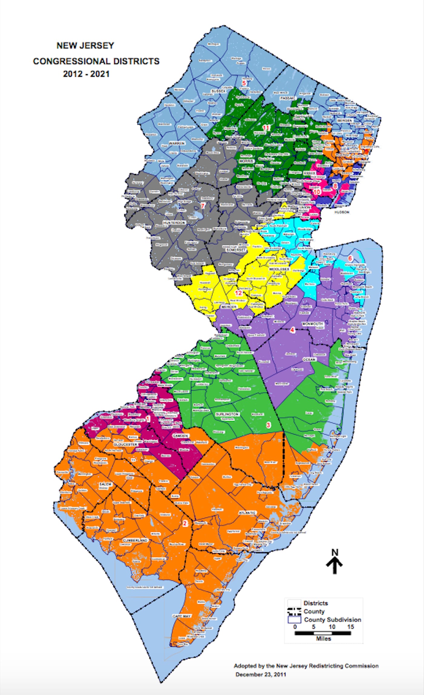nj congressional district map The Man Behind New Jersey S Congressional Map Is Teaching Rutgers