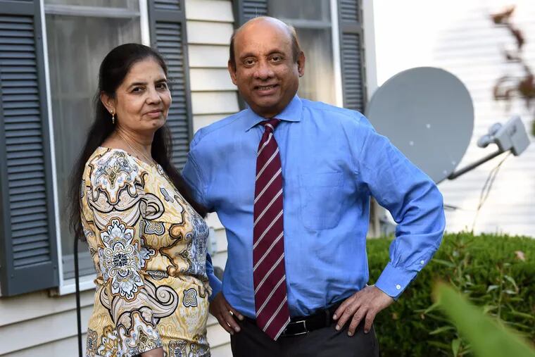Kiran Shelat and his wife, Chetana. Kiran Shelat received a kidney transplant that doctors knew would infect him with hepatitis C. After a 12-week course of Zepatier, the virus is now undetectable in his blood.