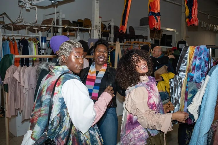 Shoppers at a previous installment of Vicarious Love, a pop-up artist's market that's returning on Nov. 6.