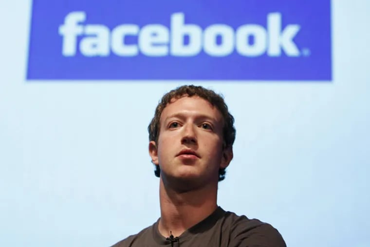 Facebook CEO Mark Zuckerberg (AP Photo)