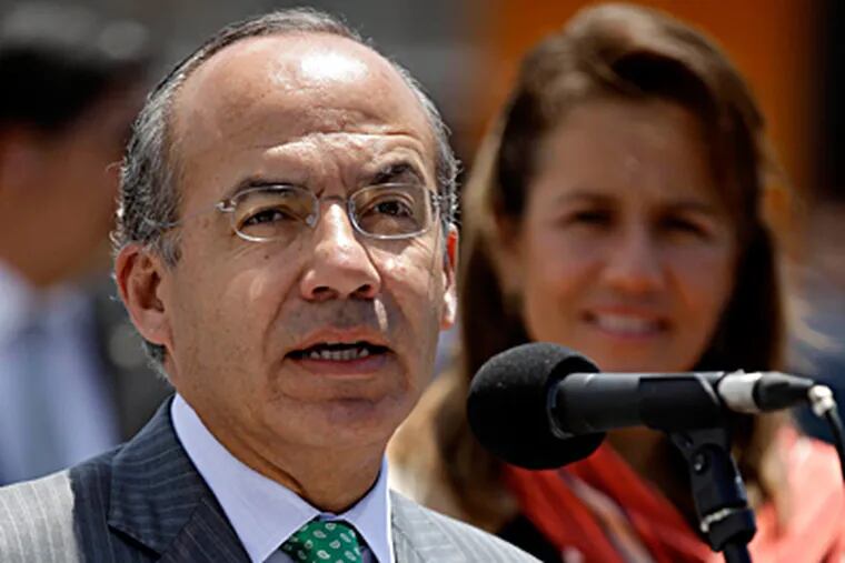 Mexicans in July pick a successor to President Felipe Calder&#0243;n, whose 2006 win was credited in part to campaign videos. AP