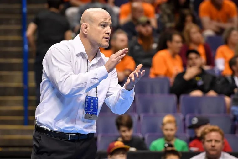 Cael Sanderson has guided the Nittany Lions to six NCAA championships.