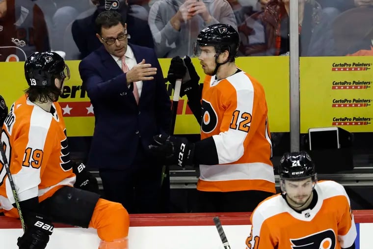 The Flyers' depth and younger players have played much better recently under interim coach Scott Gordon.