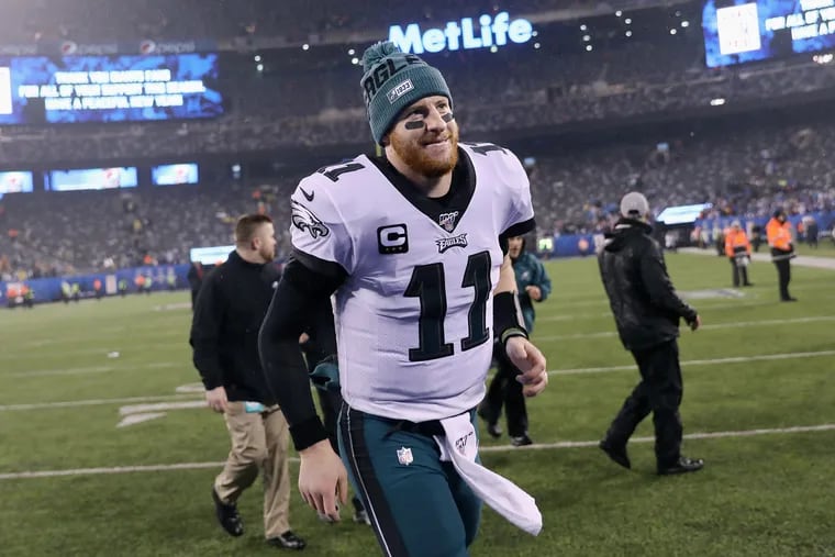 Joe Banner feels Carson Wentz's trust in his young receivers has been a big reason they've played so well during the Eagles' late-season resurrection.