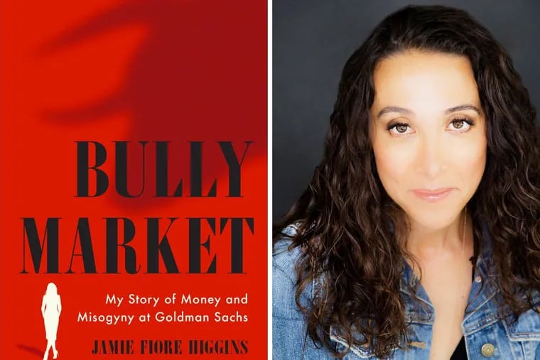 Jamie Fiore Higgins' debut book, "Bully Market: My Story of Money and Misogyny at Goldman Sachs," was released Aug. 30, 2022.