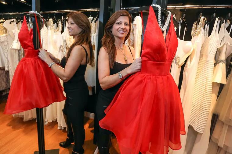 "There's a lot of joy, but you also see girls here stomping their feet because they didn't get the dress they wanted," says Carolyn Zinni, owner of Zinni's of Philadelphia in Delaware County.