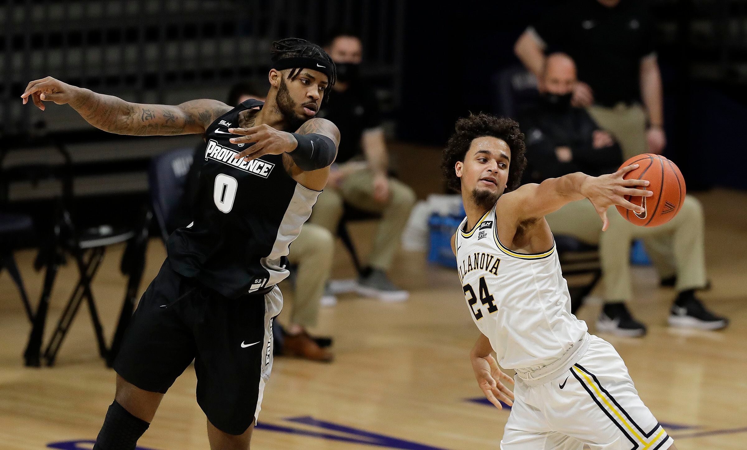 Pipkins helps Providence upset No. 12 Villanova