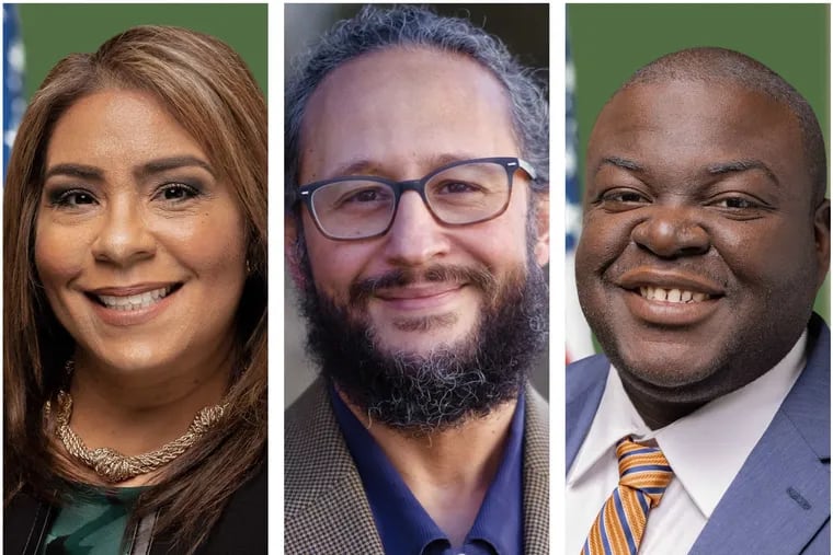 In City Council district races, The Inquirer recommends Councilmember Quetcy Lozada (7th District), Seth Anderson-Oberman (8th District), and Councilmember Anthony Phillips (9th District).