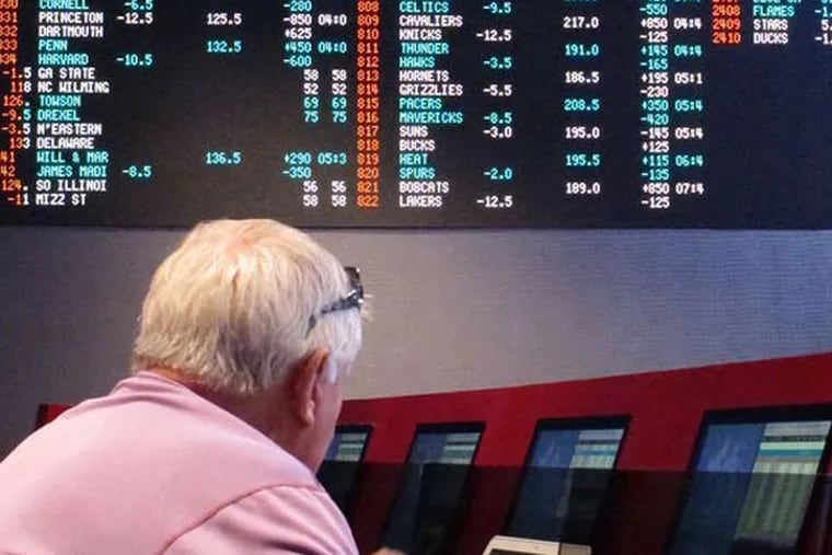 Sports betting in Vegas. (File photo)