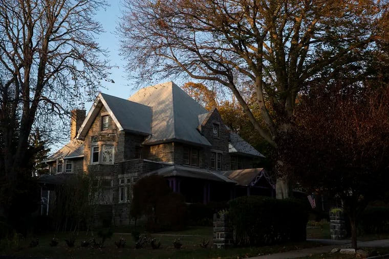 Historic homes like this one in Overbrook Farms – once the residence of Francis Shunk Brown, the Pennsylvania attorney general in the early 1900s – can now add "accessory dwelling units" to help raise money for upkeep.