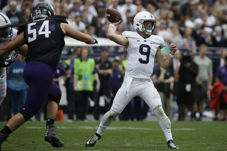 Trace McSorley’s patience highlighted the quarterback’s performance in Saturdays win at Northwestern.