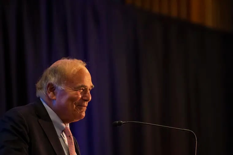 “They’re a little ticked off I didn’t tell them it was coming,” Ed Rendell, who stressed he is not an official of the Biden campaign, said of his op-ed criticizing Sen. Elizabeth Warren.