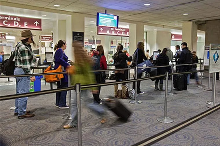 Philadelphia is the 24th airport where expedited security screening is available. (David M Warren / Staff Photographer)