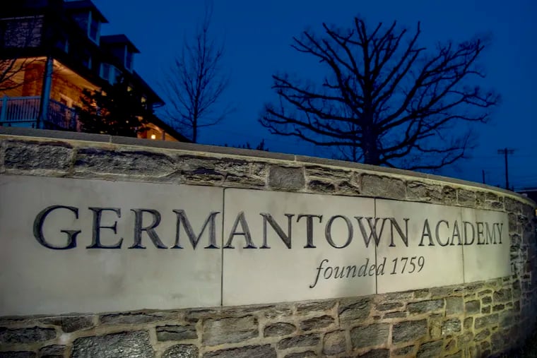 The Germantown Academy campus in Fort Washington.