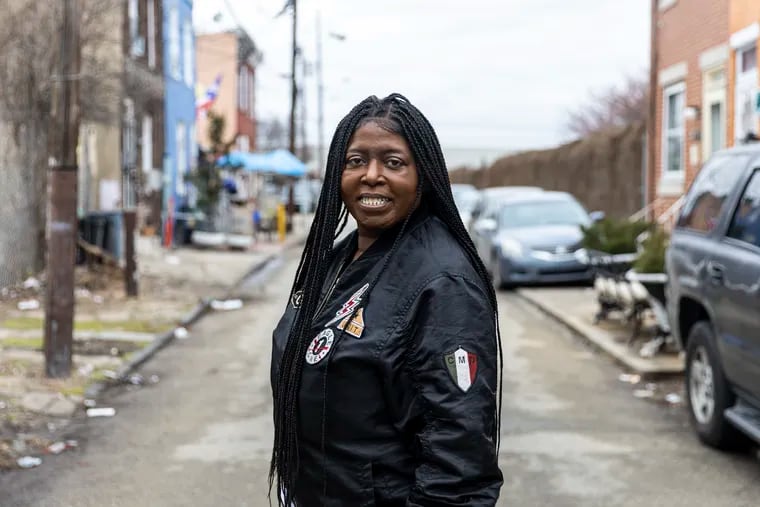 Valerie Banks, 61, has been a Democratic committee person in North Philly for 43 years.