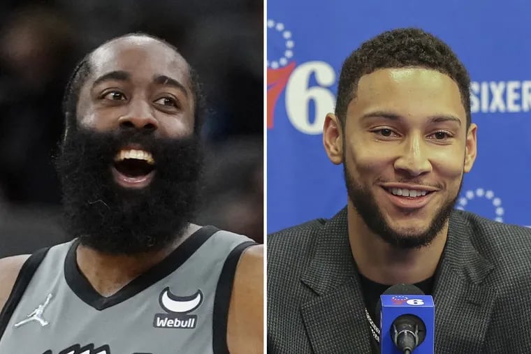 76ers acquire James Harden from Nets for Ben Simmons, others