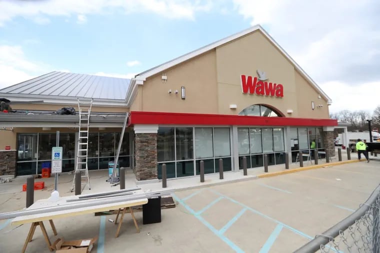 File Photo: Wawa was preparing to sell beer in Concord Township store in Feb. 2017. The first Wawa in the state to sell beer, it was re-fitted with a 30-seat restaurant to meet the state requirements.( DAVID SWANSON / Staff Photographer )