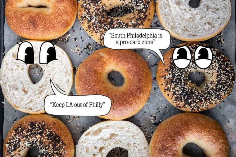 The news of an incoming bagel spot serving "LA-style" bagels sparked a ferocious debate throughout Philly: to scoop or not to scoop?
