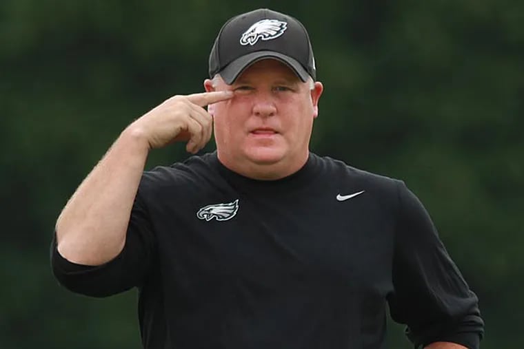 Eagles head coach Chip Kelly. (Michael Bryant/Staff file photo)