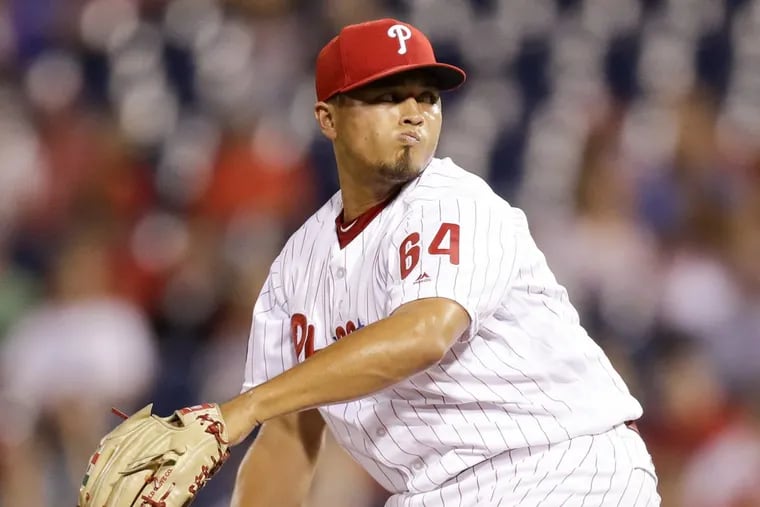 Phillies reliever Victor Arano ended 2017 in the big leagues despite never pitching higher than double-A Reading.