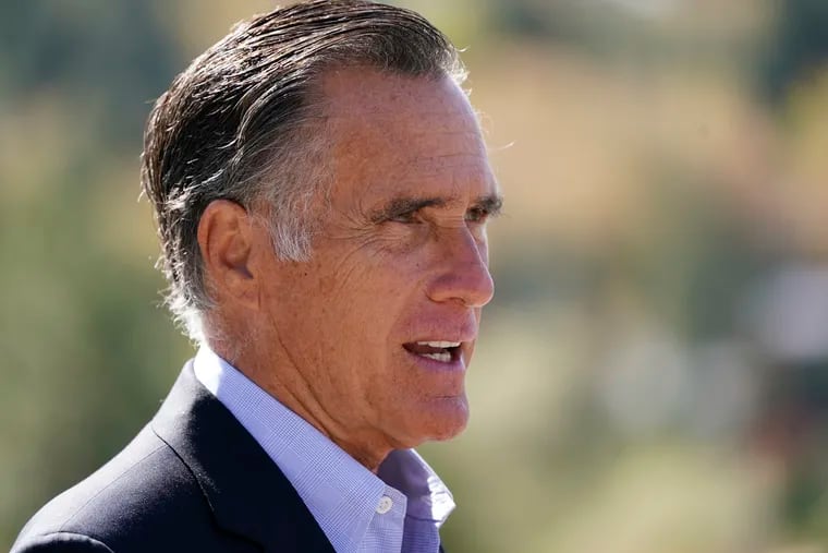 Sen. Mitt Romney, R-Utah.