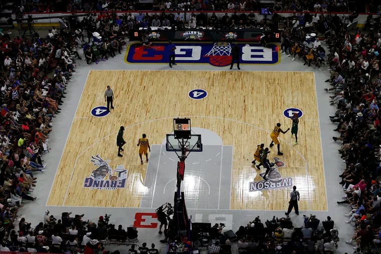 The BIG3 basketball tour last stopped in Philadelphia in 2017, the circuit's inaugural season, to play at the Wells Fargo Center.