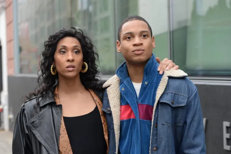 Mj Rodriguez (left) as Blanca and Ryan Jamaal Swain as Damon in a scene from FX’s “Pose”