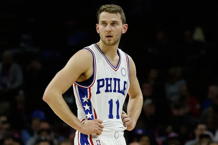 The Sixers are counting on Nik Stauskas to be productive from beyond the three-point arc.
.