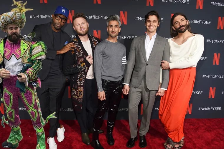 "Queer Eye" is coming to Philly and expecting dad Jason Kelce is one of a few Philadelphians that could use a new look.