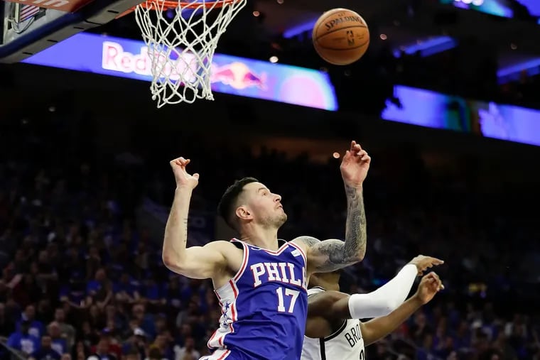 JJ Redick went 2-for-7 on Saturday. The whole team shot 3-for-25 from three.