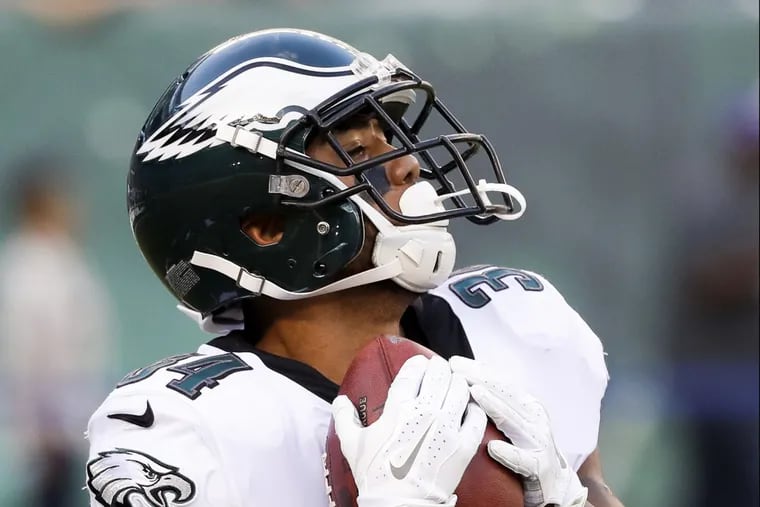 Eagles running back Donnel Pumphrey did not do much to help his chances of making the roster on Thrusday against the Jets.