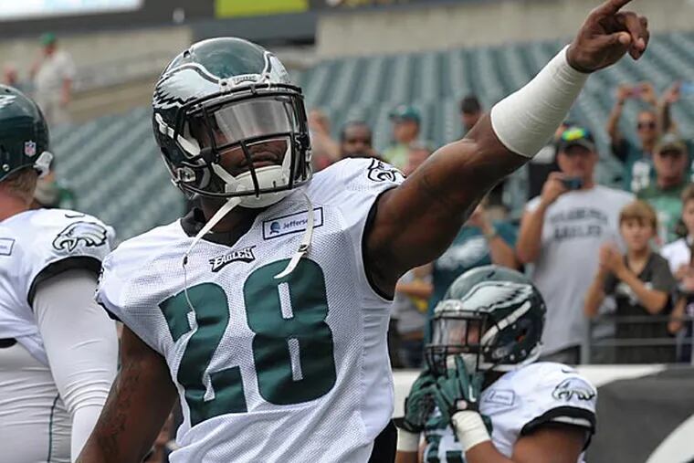 Eagles safety Earl Wolff. (AP Photo/The Express-Times, Matt Smith)
